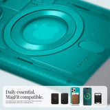 Spigen iPhone 15 Pro Skal Classic C1 MagFit Bondi Blue