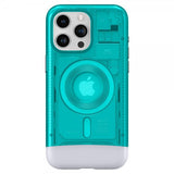 Spigen iPhone 15 Pro Skal Classic C1 MagFit Bondi Blue
