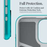 Spigen iPhone 15 Pro Skal Classic C1 MagFit Bondi Blue