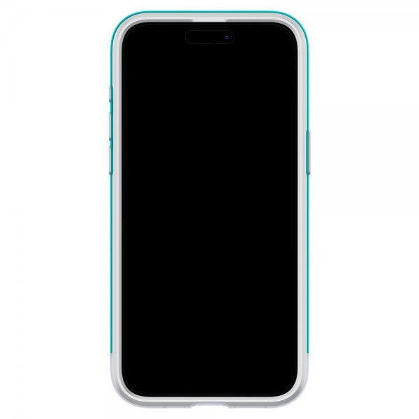Spigen iPhone 15 Pro Skal Classic C1 MagFit Bondi Blue