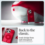 Spigen iPhone 15 Pro Skal Classic C1 MagFit Ruby