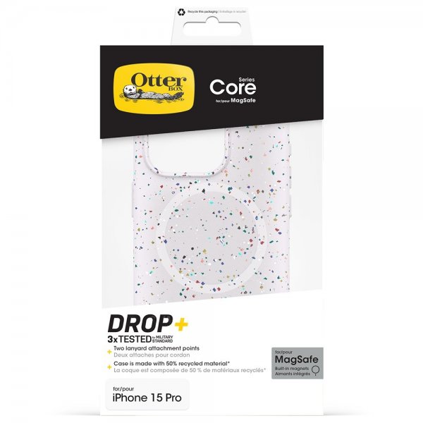 Otterbox iPhone 15 Pro Skal Core MagSafe Sprinkles
