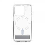 ZAGG iPhone 15 Pro Skal Crystal Palace Snap Kickstand Transparent