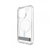 ZAGG iPhone 15 Pro Skal Crystal Palace Snap Kickstand Transparent
