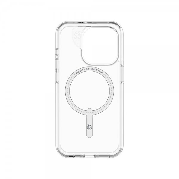 ZAGG iPhone 15 Pro Skal Crystal Palace Snap Transparent