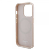 Hello Kitty iPhone 15 Pro Skal Debossed Logo MagSafe Rosa