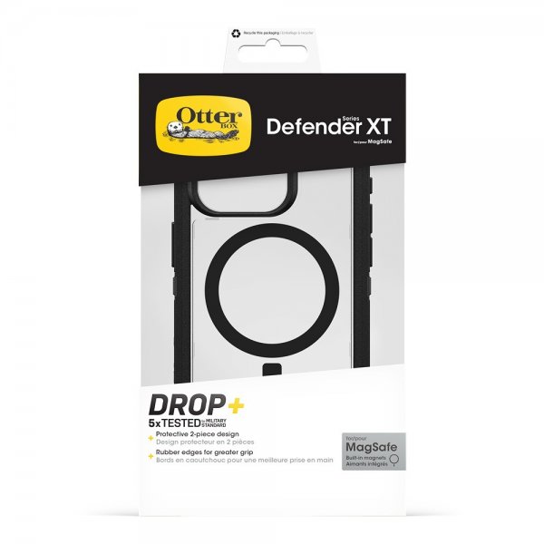 Otterbox iPhone 15 Pro Skal Defender XT MagSafe Dark Side