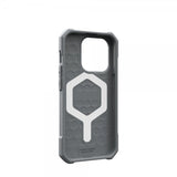 Urban Armor Gear (UAG) iPhone 15 Pro Skal Essential Armor MagSafe Silver