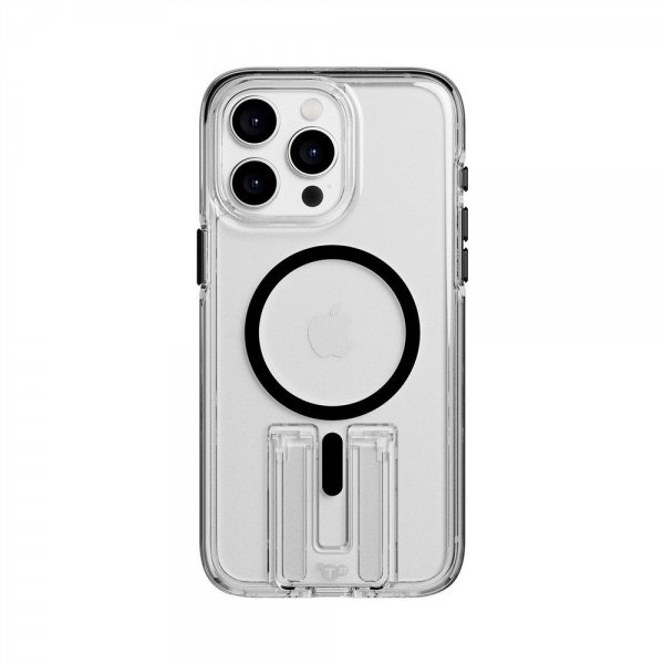 Tech21 iPhone 15 Pro Skal Evo Crystal Kick MagSafe Clear/Black