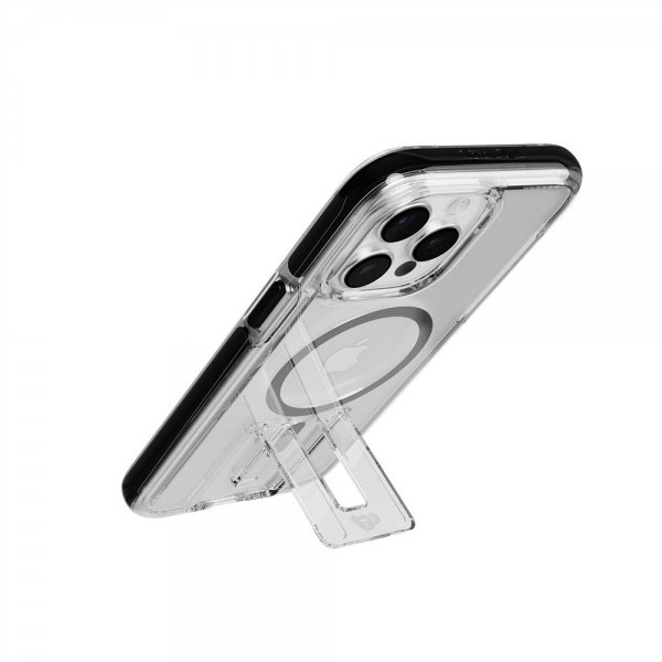 Tech21 iPhone 15 Pro Skal Evo Crystal Kick MagSafe Clear/Black
