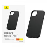 Baseus iPhone 15 Pro Skal Fauxther Series Svart