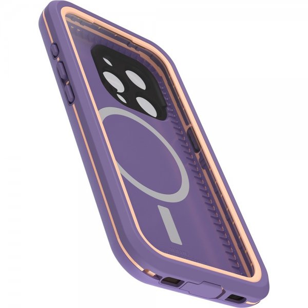 Otterbox iPhone 15 Pro Skal Fre MagSafe Rule of Plum