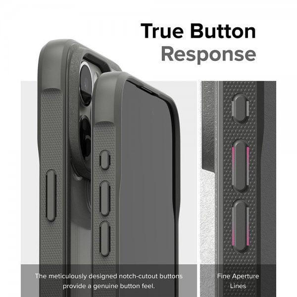 Ringke iPhone 15 Pro Skal Fusion Bold Grå
