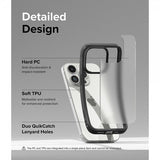 Ringke iPhone 15 Pro Skal Fusion Bold Matte Black