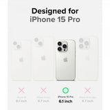 Ringke iPhone 15 Pro Skal Fusion Bold Matte Black