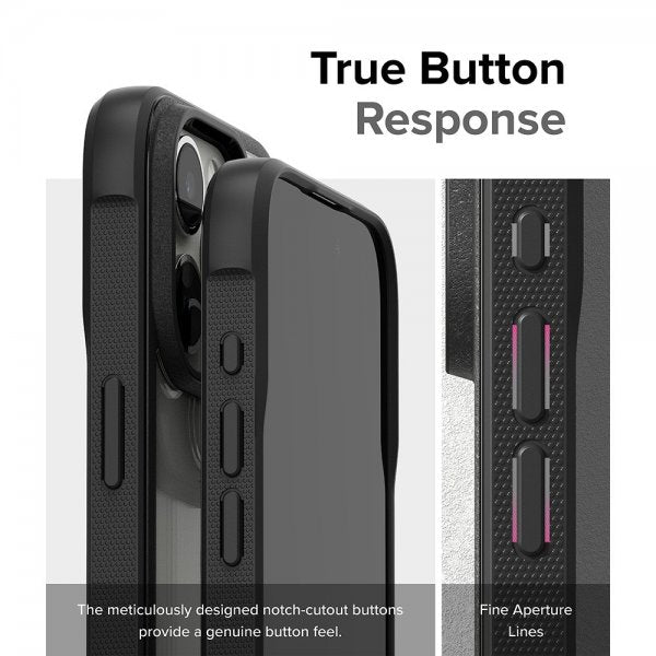 Ringke iPhone 15 Pro Skal Fusion Bold Svart