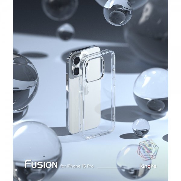Ringke iPhone 15 Pro Skal Fusion Clear