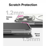 Ringke iPhone 15 Pro Skal Fusion Magnetic Clear