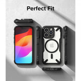 Ringke iPhone 15 Pro Skal Fusion X Magnetic Matte Black