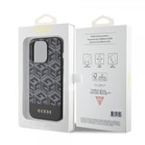 Guess iPhone 15 Pro Skal G Cube MagSafe Svart