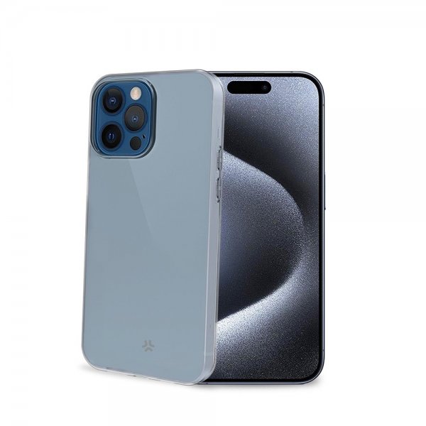 Celly iPhone 15 Pro Skal GELSKIN Transparent