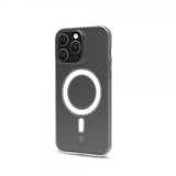 Celly iPhone 15 Pro Skal GELSKINMAG MagSafe Transparent