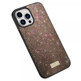 Sulada iPhone 15 Pro Skal Glitter Roseguld