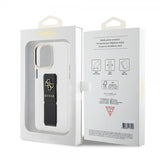Guess iPhone 15 Pro Skal Grip Stand Clear Transparent
