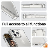 PanzerGlass iPhone 15 Pro Skal HardCase D3O Transparent