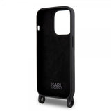 Karl Lagerfeld iPhone 15 Pro Skal Ikonik Crossbody Svart