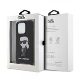 Karl Lagerfeld iPhone 15 Pro Skal Ikonik Crossbody Svart