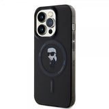 Karl Lagerfeld iPhone 15 Pro Skal Ikonik MagSafe Svart
