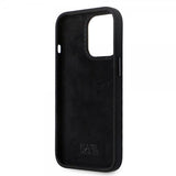 Karl Lagerfeld iPhone 15 Pro Skal Ikonik Metal Pin Svart