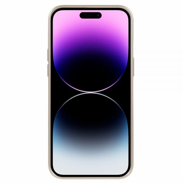Mercury iPhone 15 Pro Skal Jelly Glitter Guld