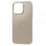 Mercury iPhone 15 Pro Skal Jelly Glitter Guld