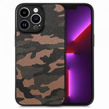 iPhone 15 Pro Skal Kamouflage Brun