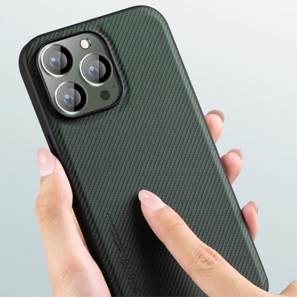 X-Level iPhone 15 Pro Skal Kevlar II Series Grå