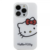 Hello Kitty iPhone 15 Pro Skal Kitty Logo Vit