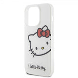 Hello Kitty iPhone 15 Pro Skal Kitty Logo Vit
