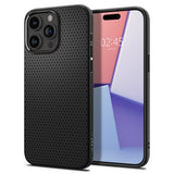 Spigen iPhone 15 Pro Skal Liquid Air Matte Black