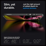 Spigen iPhone 15 Pro Skal Liquid Air Matte Black