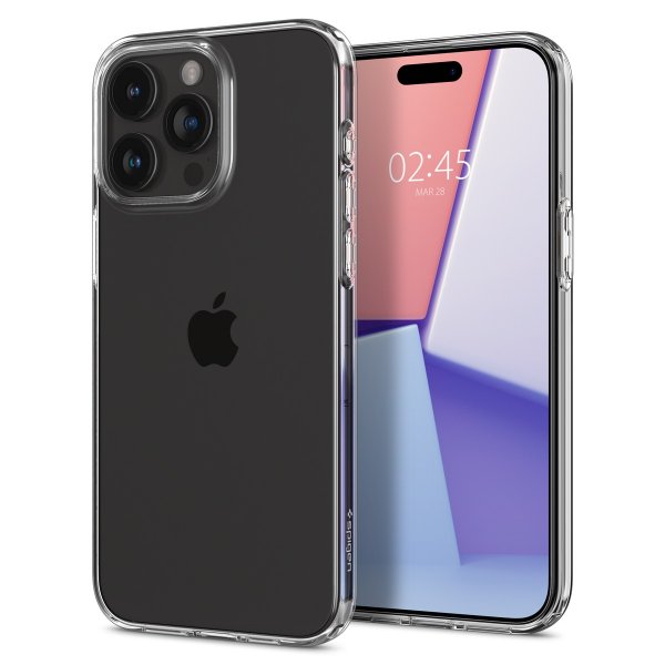 Spigen iPhone 15 Pro Skal Liquid Crystal Crystal Clear