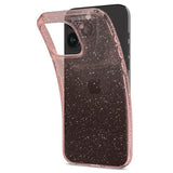 Spigen iPhone 15 Pro Skal Liquid Crystal Glitter Rose Quartz