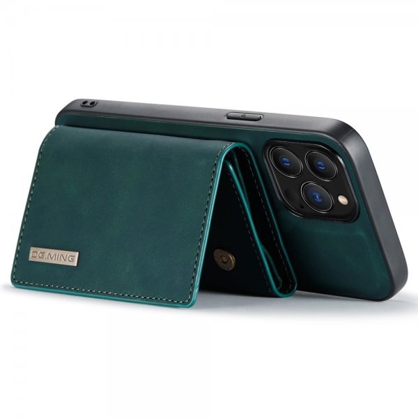 Dg.Ming iPhone 15 Pro Skal M1 Series Löstagbar Korthållare Grön