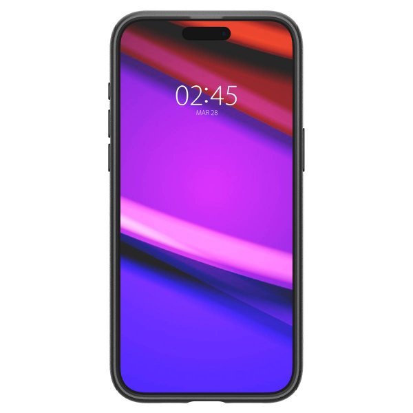 Spigen iPhone 15 Pro Skal Mag Armor MagFit Matte Black