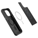 Spigen iPhone 15 Pro Skal Mag Armor MagFit Matte Black