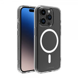 Vivanco iPhone 15 Pro Skal Mag Steady Transparent