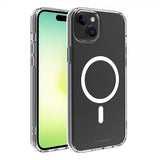 Vivanco iPhone 15 Plus Skal Mag Steady Transparent