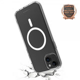 Vivanco iPhone 15 Plus Skal Mag Steady Transparent