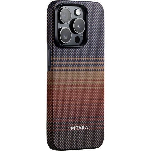 Pitaka iPhone 15 Pro Skal MagEZ Case 5 Sunset